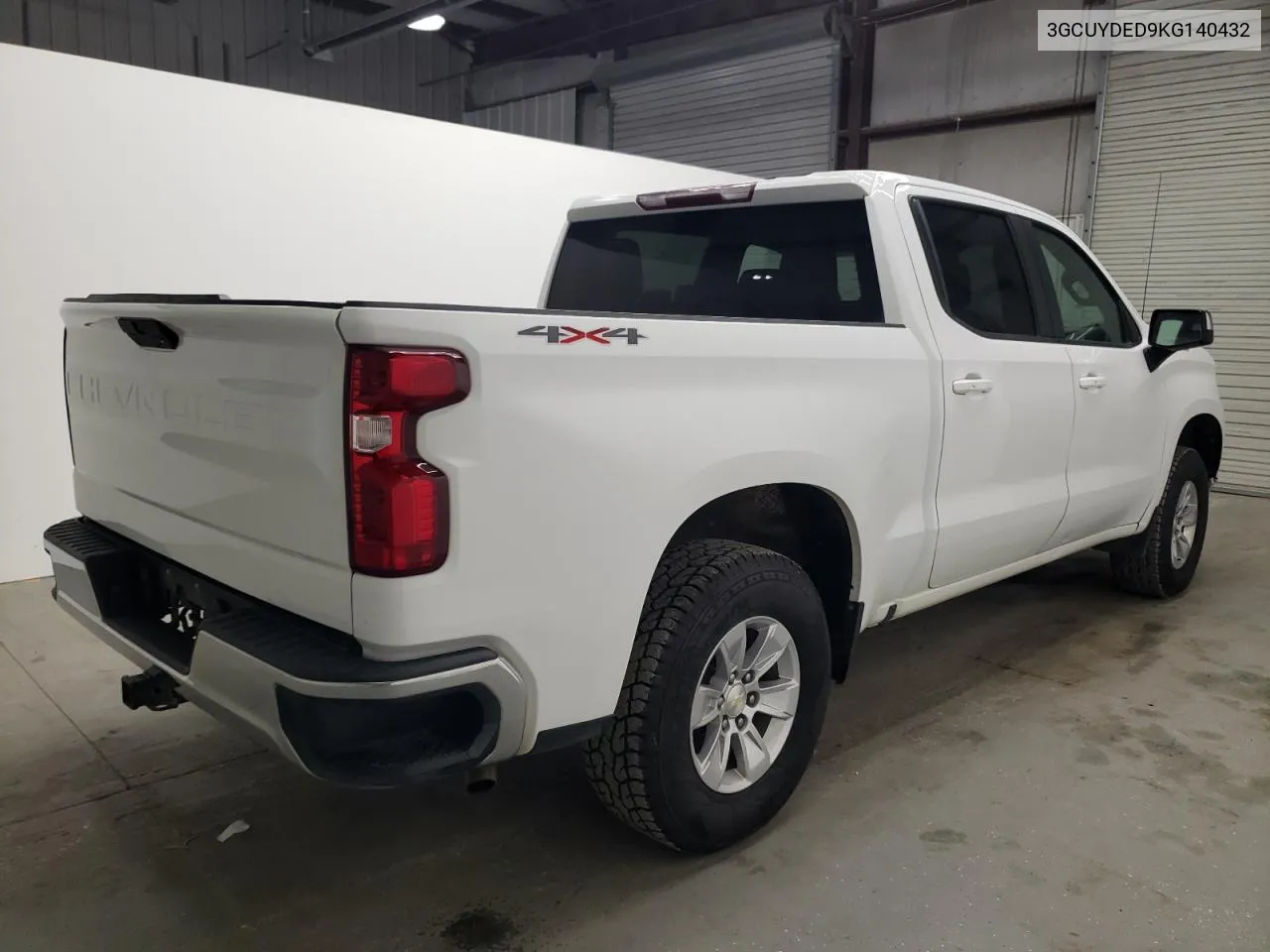 2019 Chevrolet Silverado K1500 Lt VIN: 3GCUYDED9KG140432 Lot: 80694604