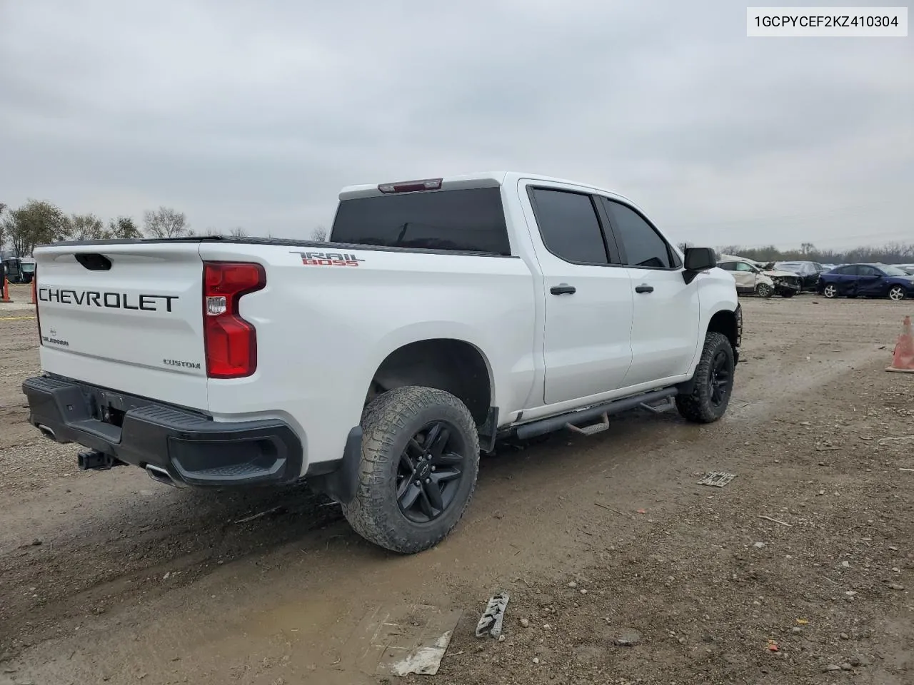 2019 Chevrolet Silverado K1500 Trail Boss Custom VIN: 1GCPYCEF2KZ410304 Lot: 80819164