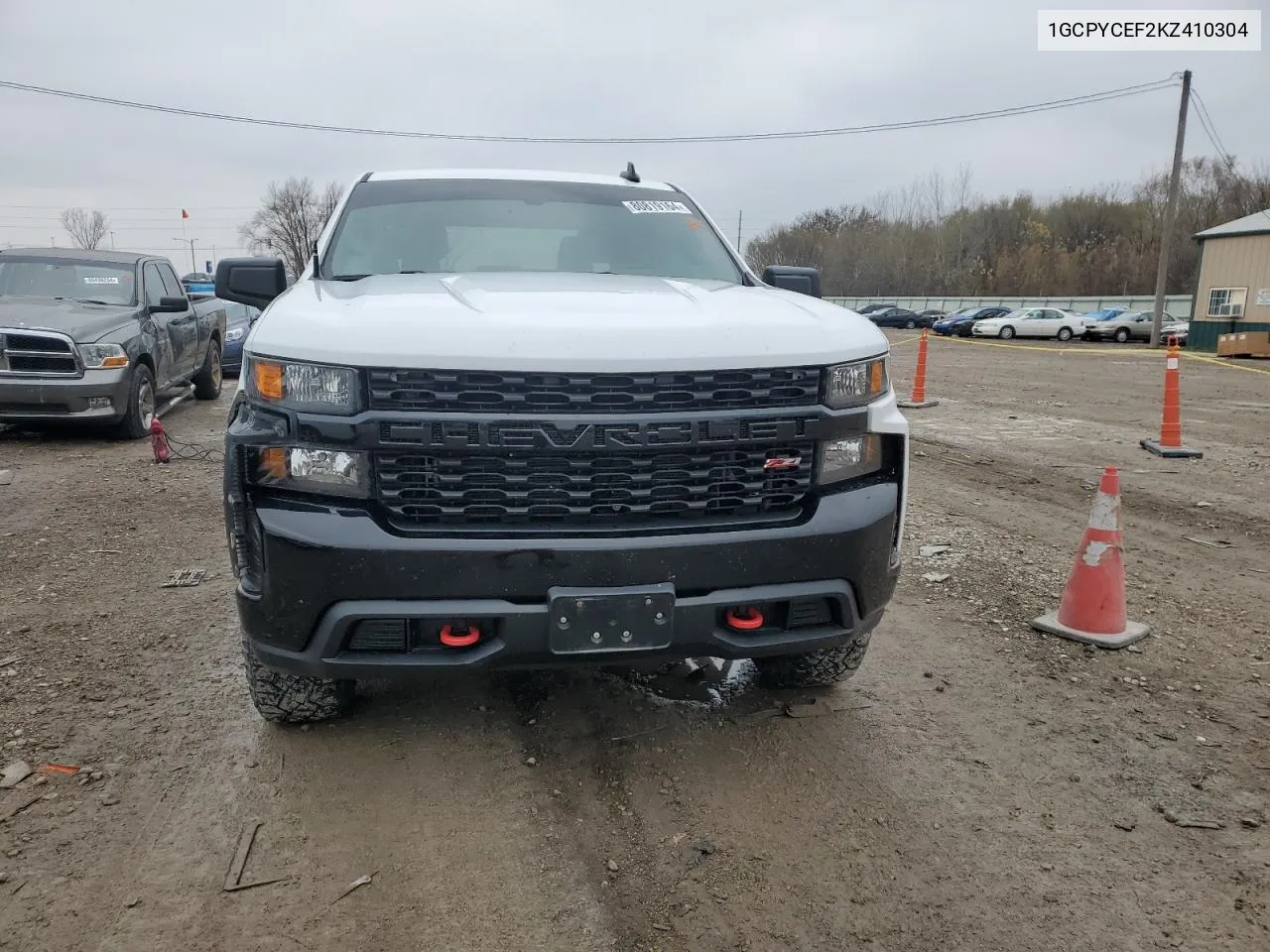 2019 Chevrolet Silverado K1500 Trail Boss Custom VIN: 1GCPYCEF2KZ410304 Lot: 80819164