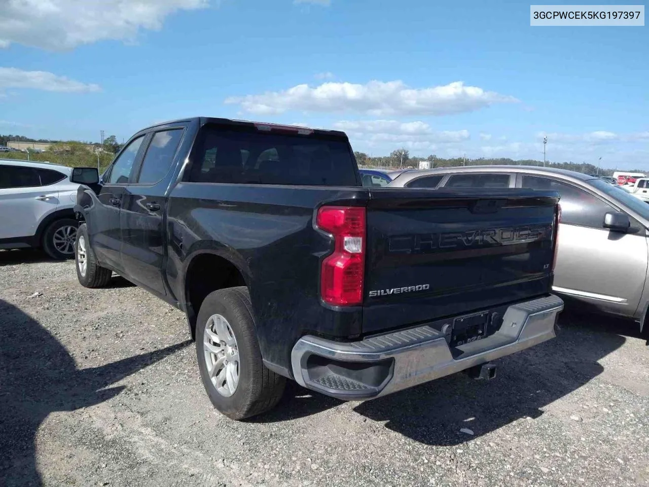 2019 Chevrolet Silverado C1500 Lt VIN: 3GCPWCEK5KG197397 Lot: 82088754