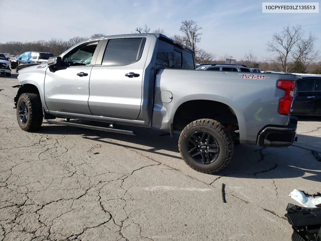 2020 Chevrolet Silverado K1500 Lt Trail Boss VIN: 1GCPYFED3LZ135513 Lot: 36904484