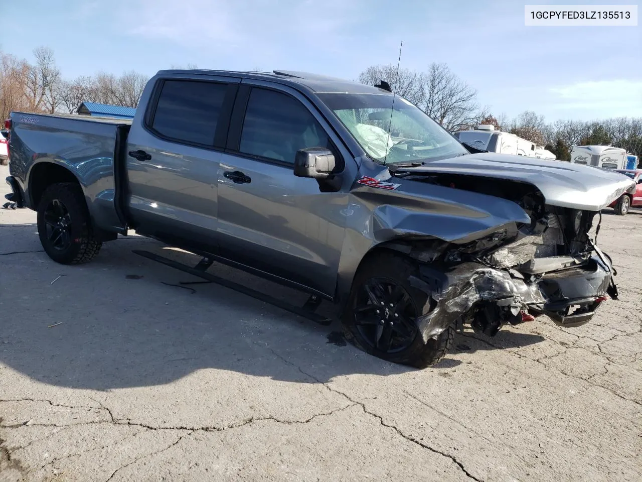 2020 Chevrolet Silverado K1500 Lt Trail Boss VIN: 1GCPYFED3LZ135513 Lot: 36904484