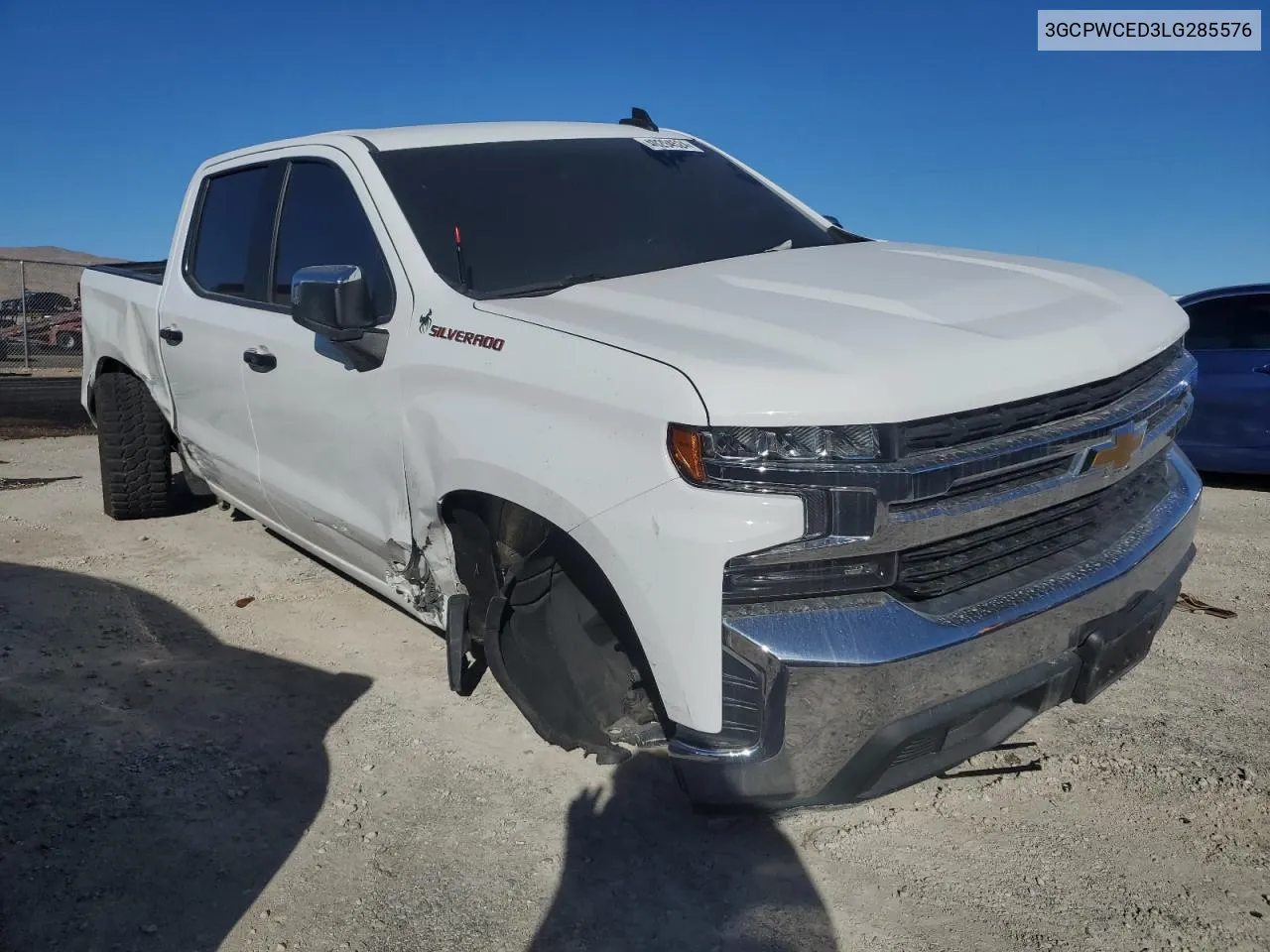 2020 Chevrolet Silverado C1500 Lt VIN: 3GCPWCED3LG285576 Lot: 40294524