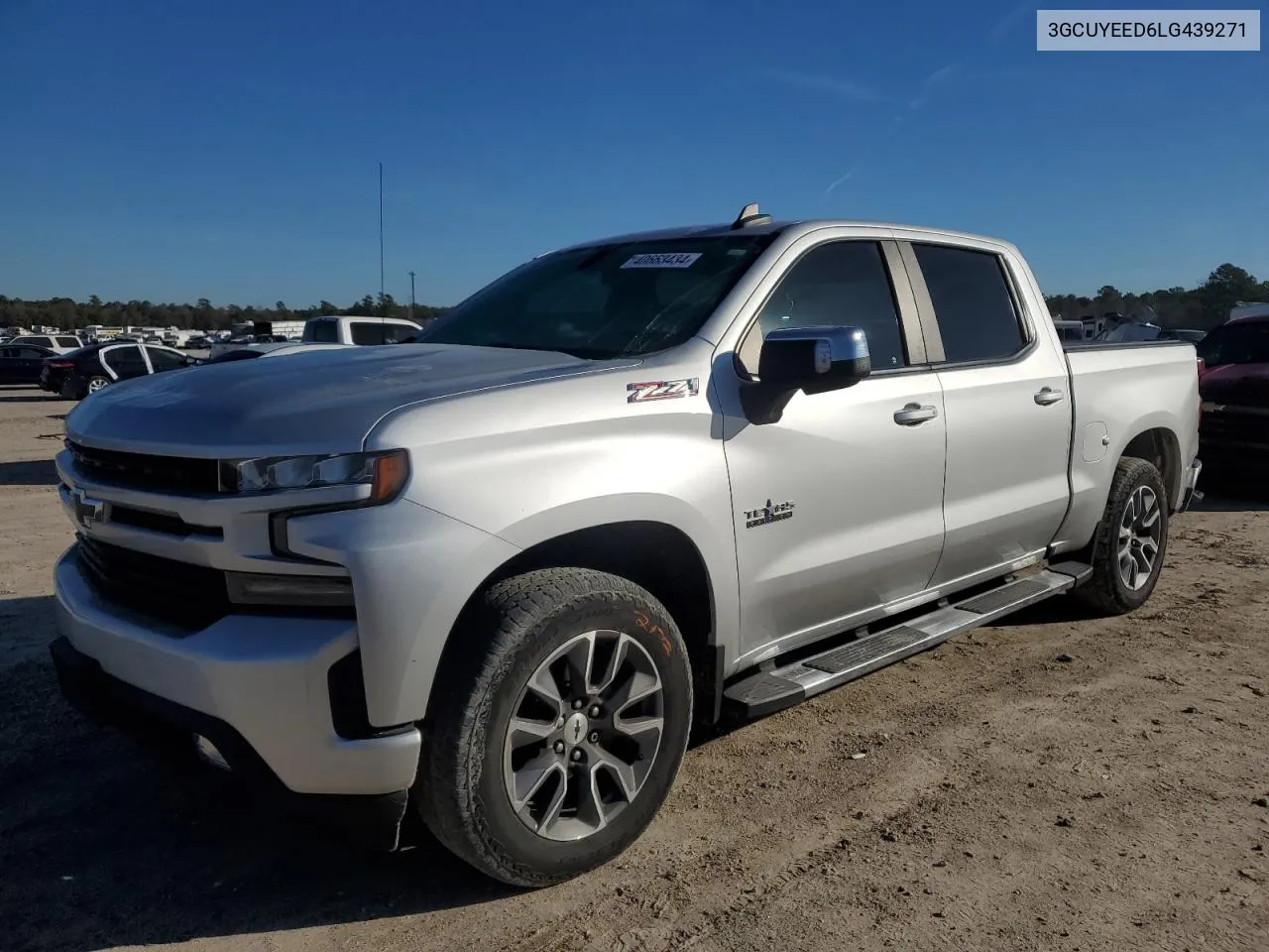 2020 Chevrolet Silverado K1500 Rst VIN: 3GCUYEED6LG439271 Lot: 40663434