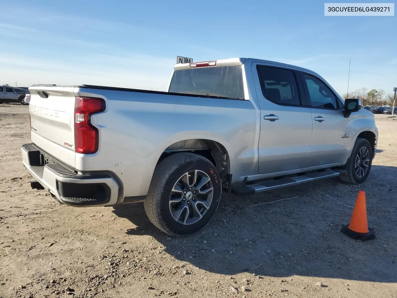 2020 Chevrolet Silverado K1500 Rst VIN: 3GCUYEED6LG439271 Lot: 40663434