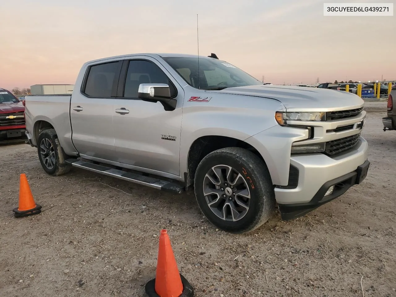 2020 Chevrolet Silverado K1500 Rst VIN: 3GCUYEED6LG439271 Lot: 40663434