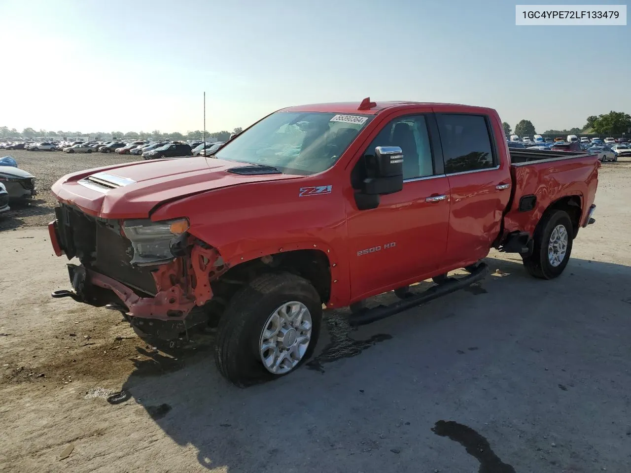 2020 Chevrolet Silverado K2500 Heavy Duty Ltz VIN: 1GC4YPE72LF133479 Lot: 55390364