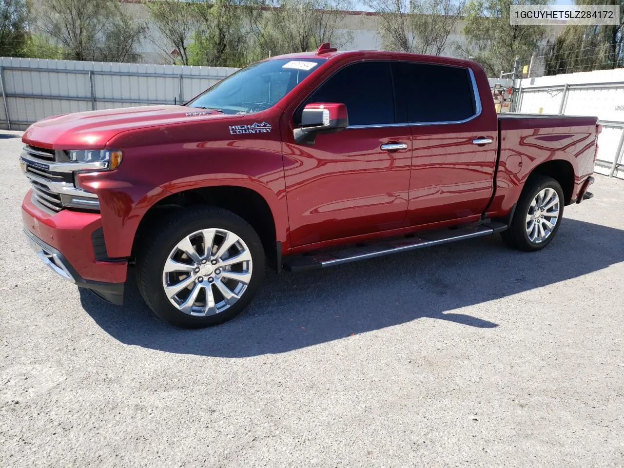 2020 Chevrolet Silverado K1500 High Country VIN: 1GCUYHET5LZ284172 Lot: 58761544