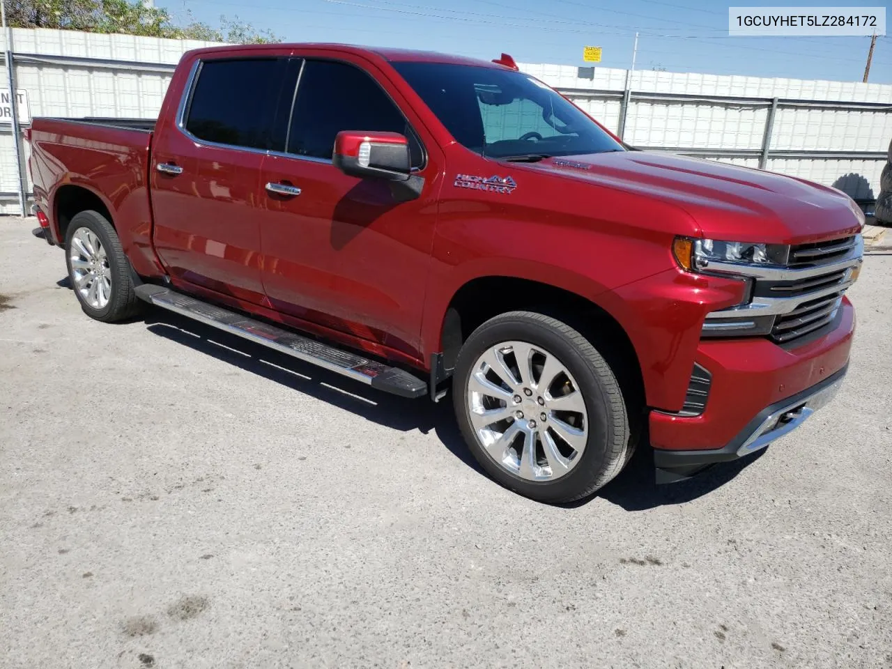 2020 Chevrolet Silverado K1500 High Country VIN: 1GCUYHET5LZ284172 Lot: 58761544