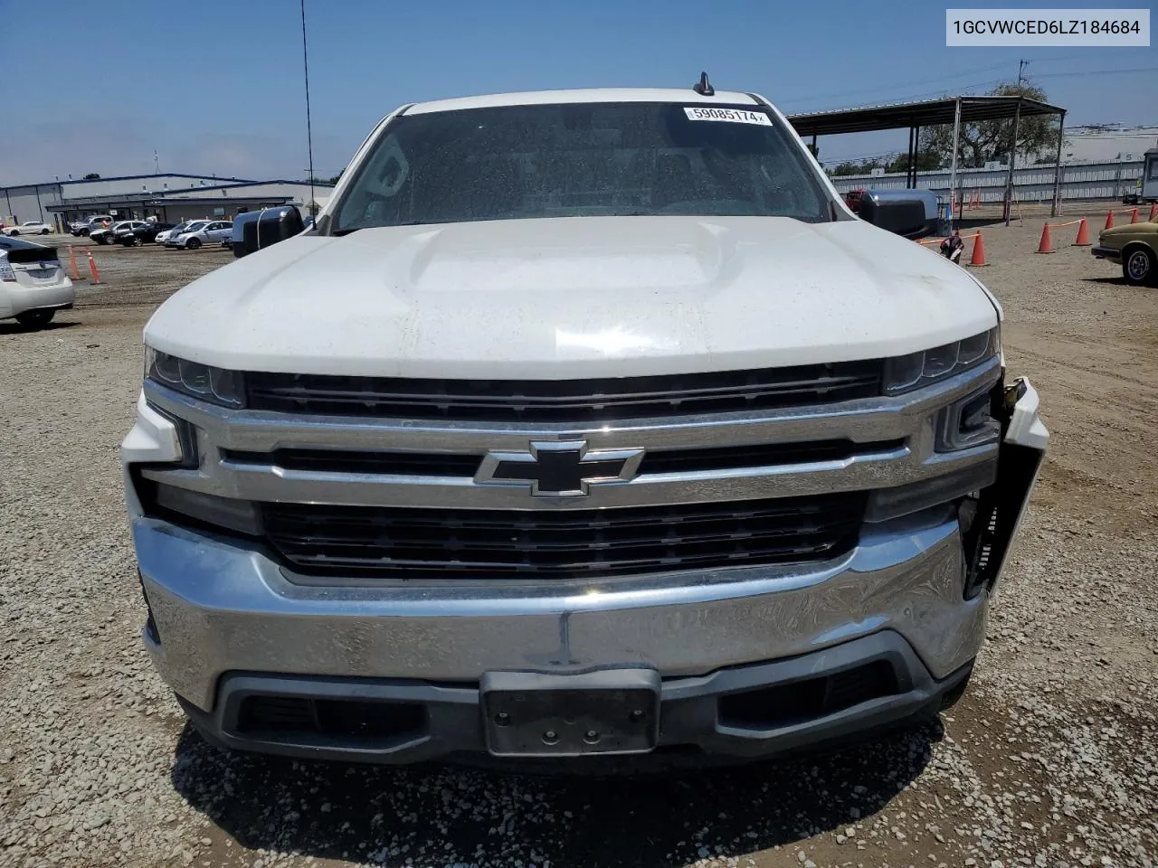 2020 Chevrolet Silverado C1500 Lt VIN: 1GCVWCED6LZ184684 Lot: 59085174