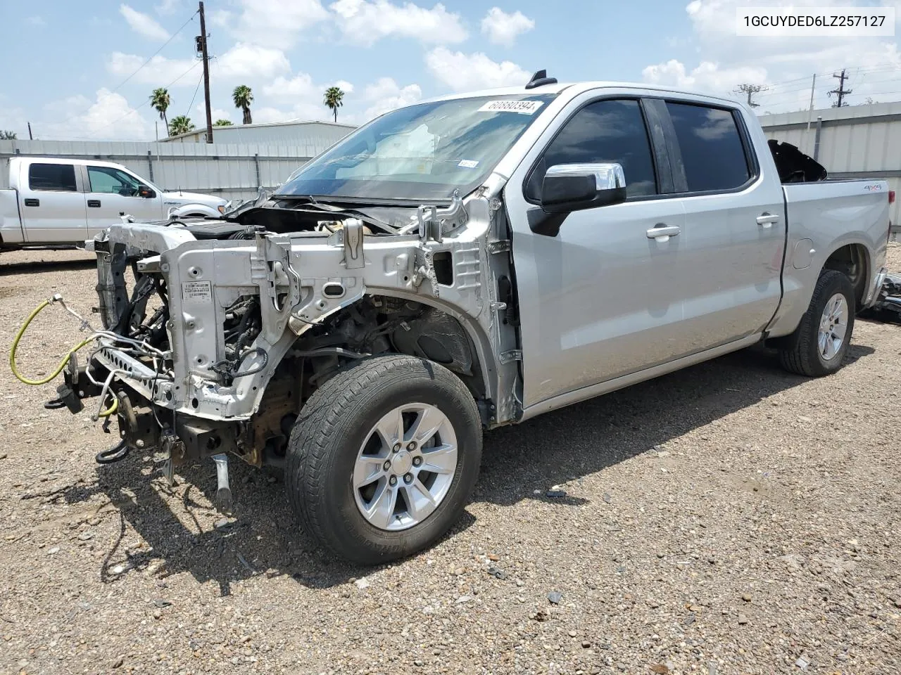 2020 Chevrolet Silverado K1500 Lt VIN: 1GCUYDED6LZ257127 Lot: 60880394