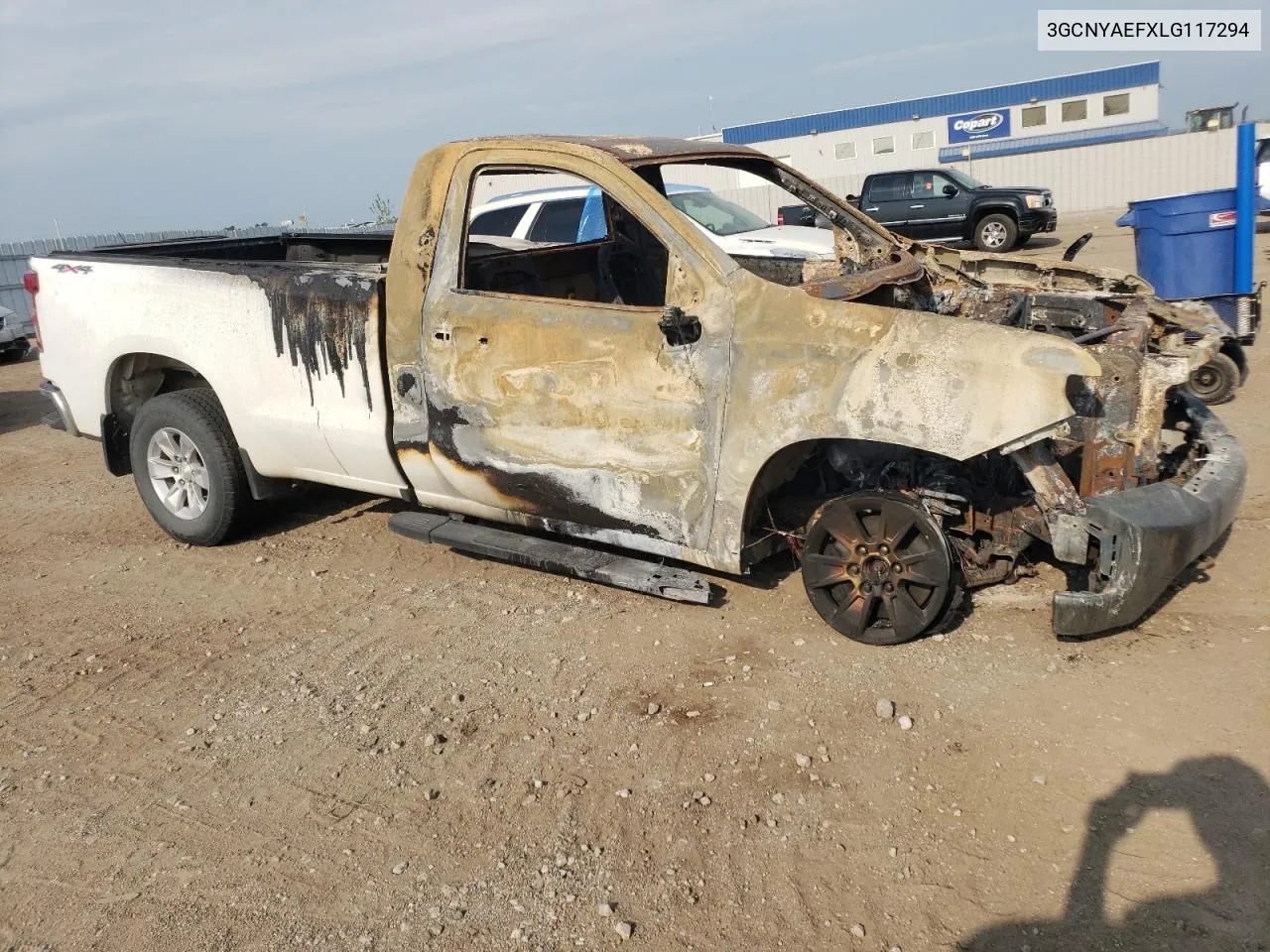 2020 Chevrolet Silverado K1500 VIN: 3GCNYAEFXLG117294 Lot: 63798244