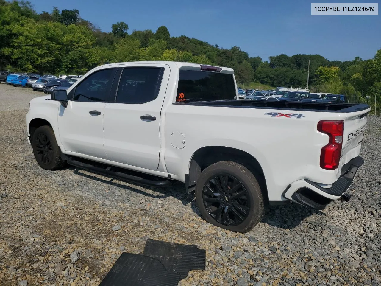 2020 Chevrolet Silverado K1500 Custom VIN: 1GCPYBEH1LZ124649 Lot: 64847524