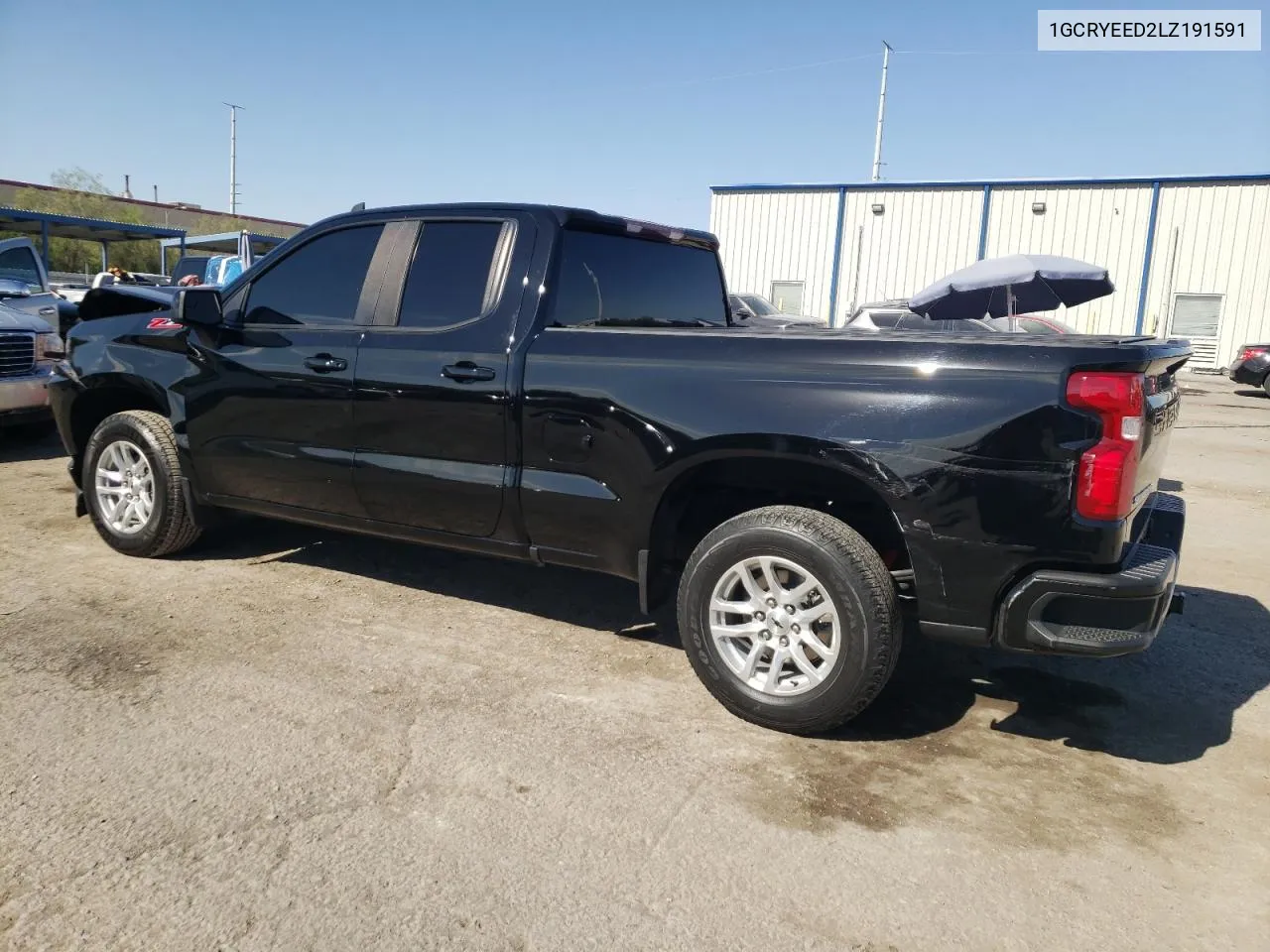 2020 Chevrolet Silverado K1500 Rst VIN: 1GCRYEED2LZ191591 Lot: 68360624