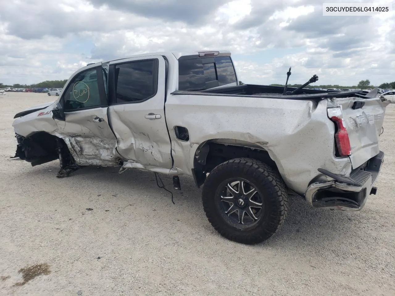 2020 Chevrolet Silverado K1500 Lt VIN: 3GCUYDED6LG414025 Lot: 68662724