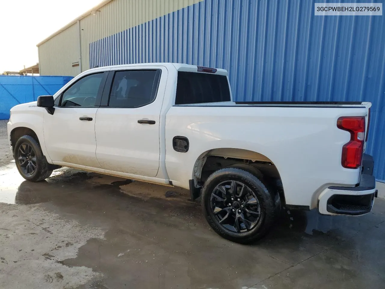 2020 Chevrolet Silverado C1500 Custom VIN: 3GCPWBEH2LG279569 Lot: 68819194