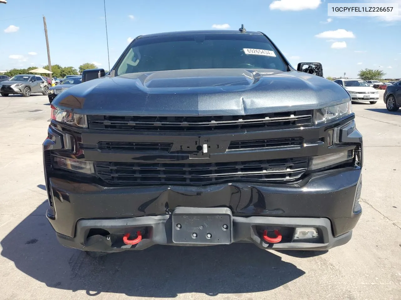 1GCPYFEL1LZ226657 2020 Chevrolet Silverado K1500 Lt Trail Boss