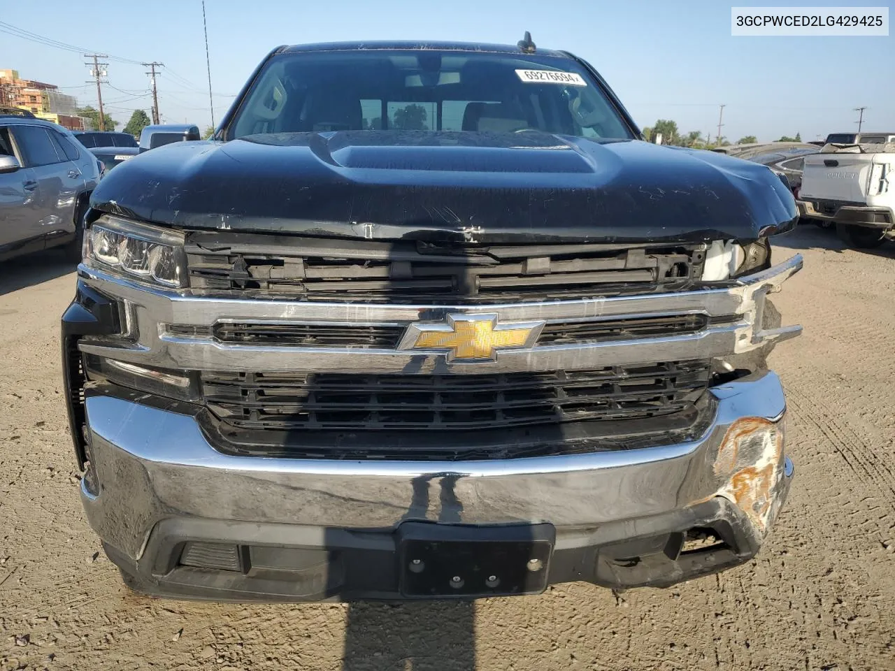 2020 Chevrolet Silverado C1500 Lt VIN: 3GCPWCED2LG429425 Lot: 69276694