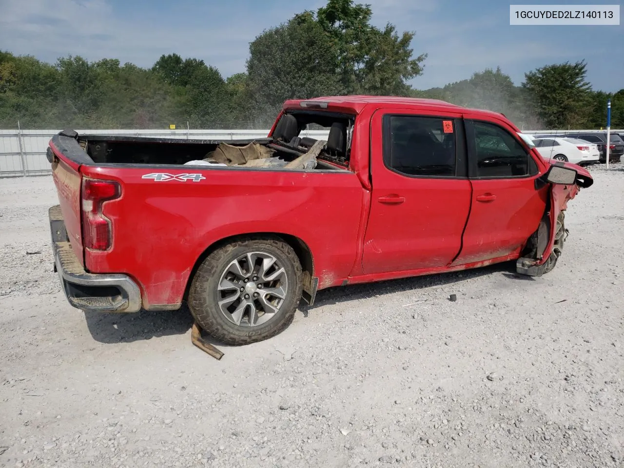 2020 Chevrolet Silverado K1500 Lt VIN: 1GCUYDED2LZ140113 Lot: 69401754