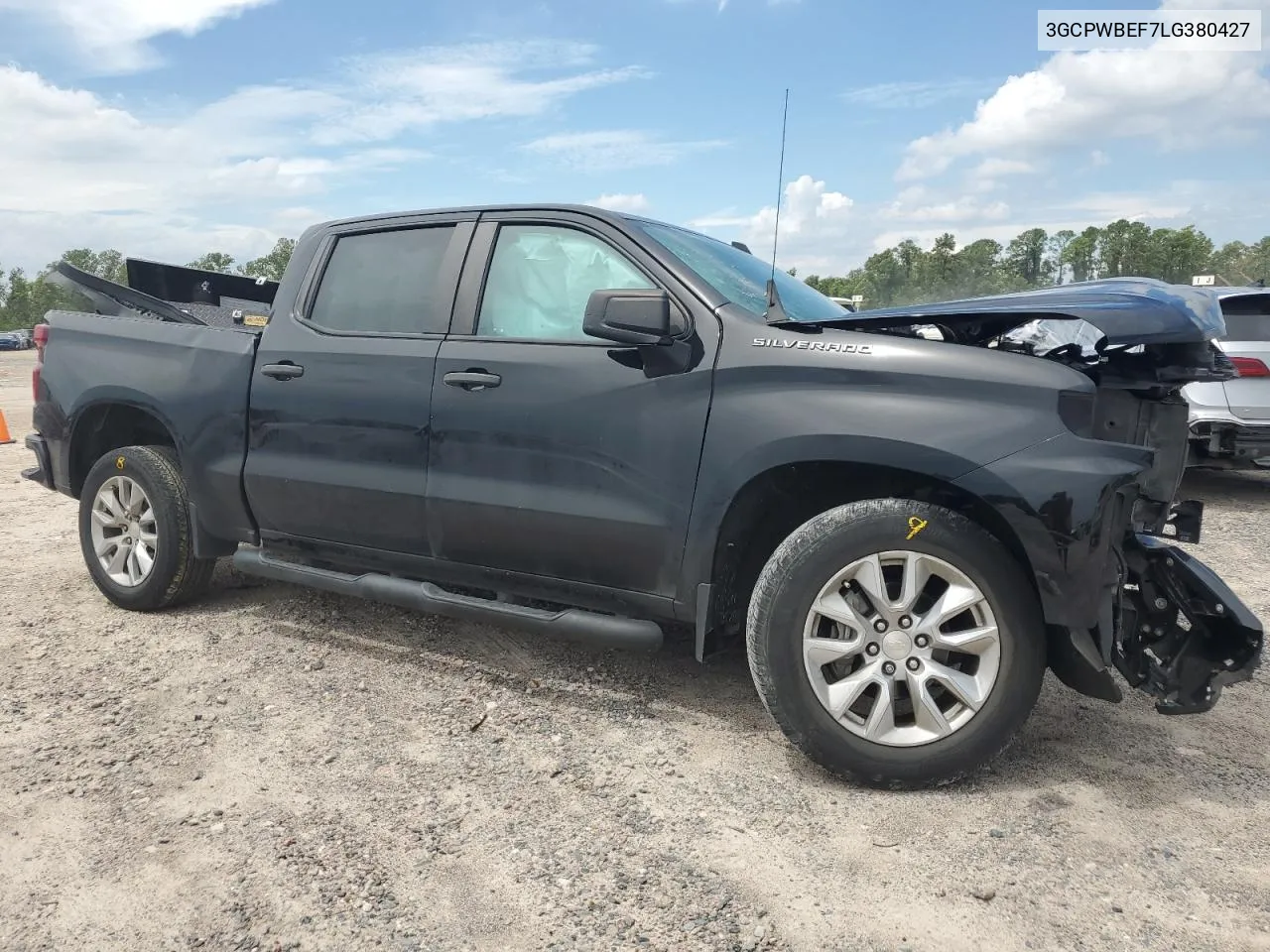 2020 Chevrolet Silverado C1500 Custom VIN: 3GCPWBEF7LG380427 Lot: 69968474