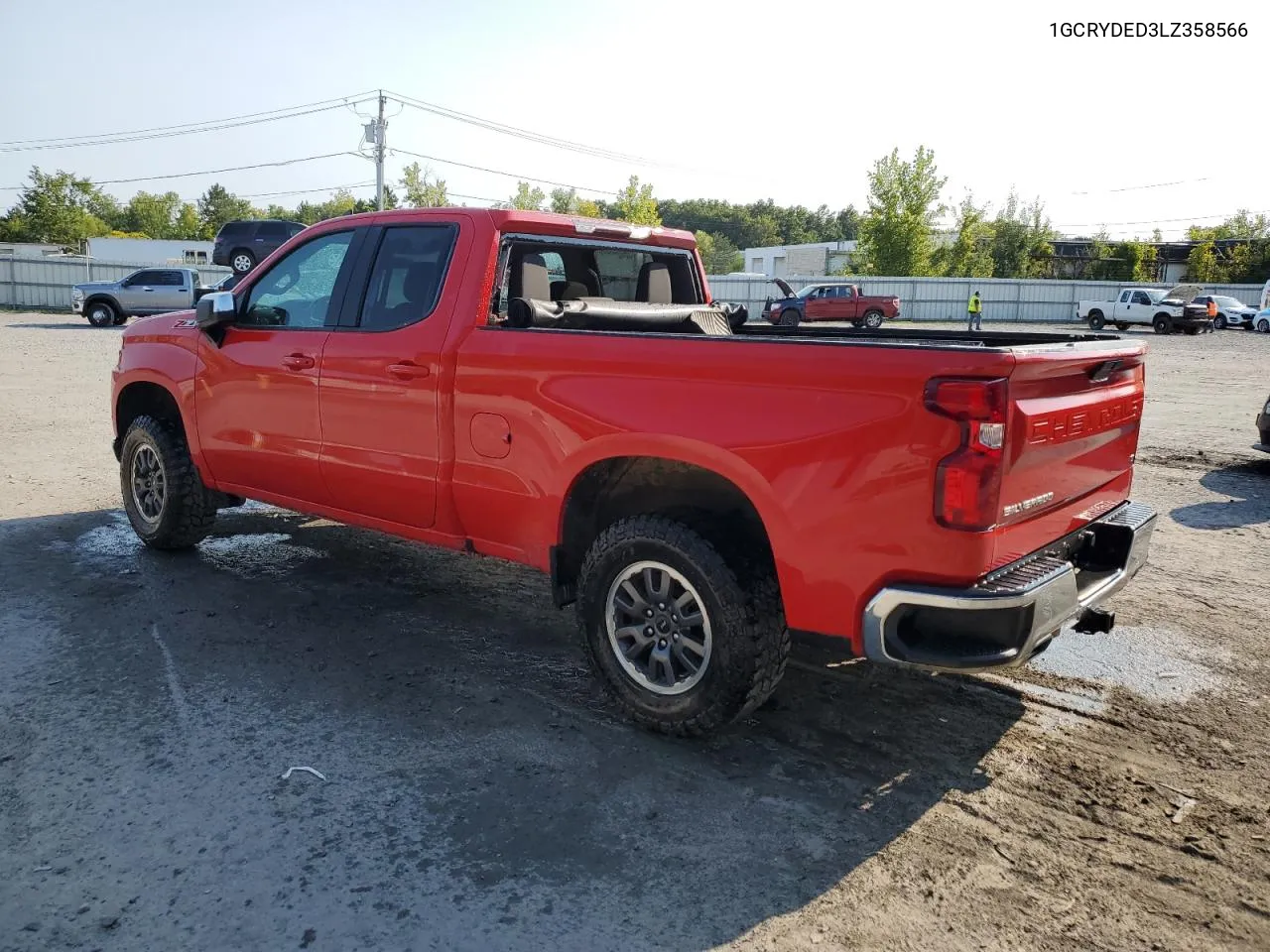 2020 Chevrolet Silverado K1500 Lt VIN: 1GCRYDED3LZ358566 Lot: 70042624