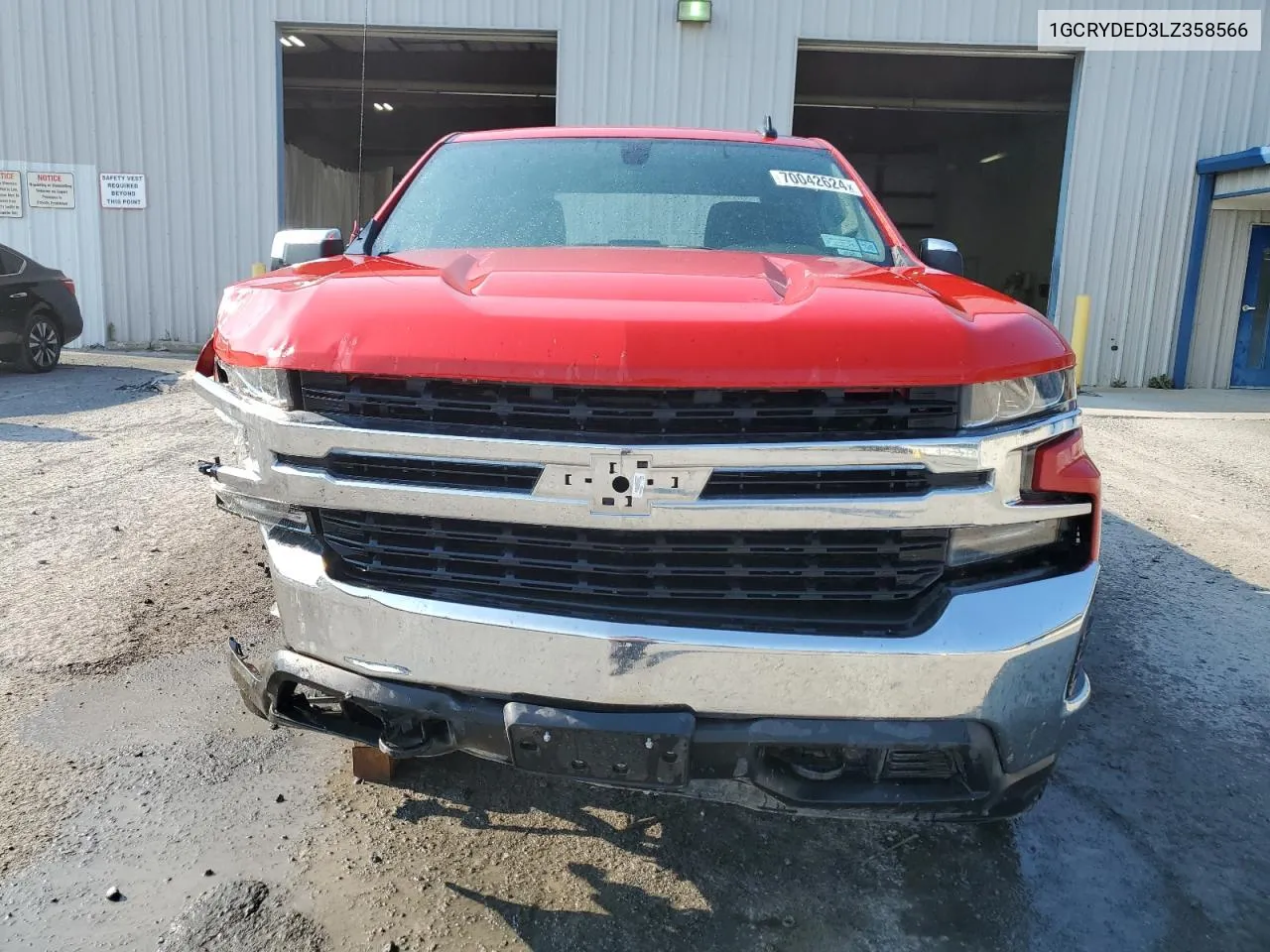 2020 Chevrolet Silverado K1500 Lt VIN: 1GCRYDED3LZ358566 Lot: 70042624