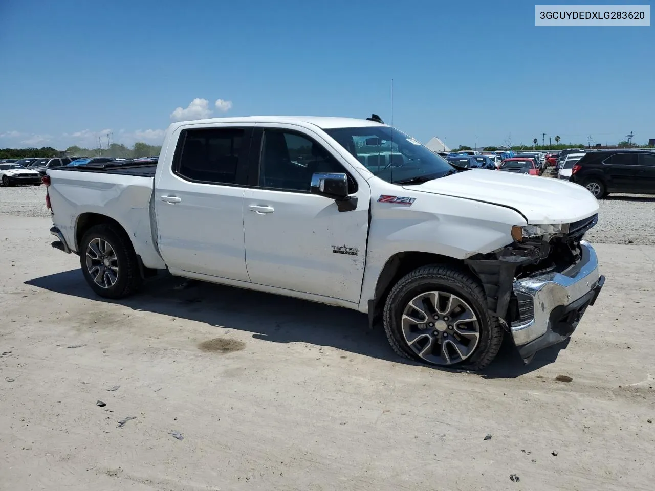 2020 Chevrolet Silverado K1500 Lt VIN: 3GCUYDEDXLG283620 Lot: 70079524