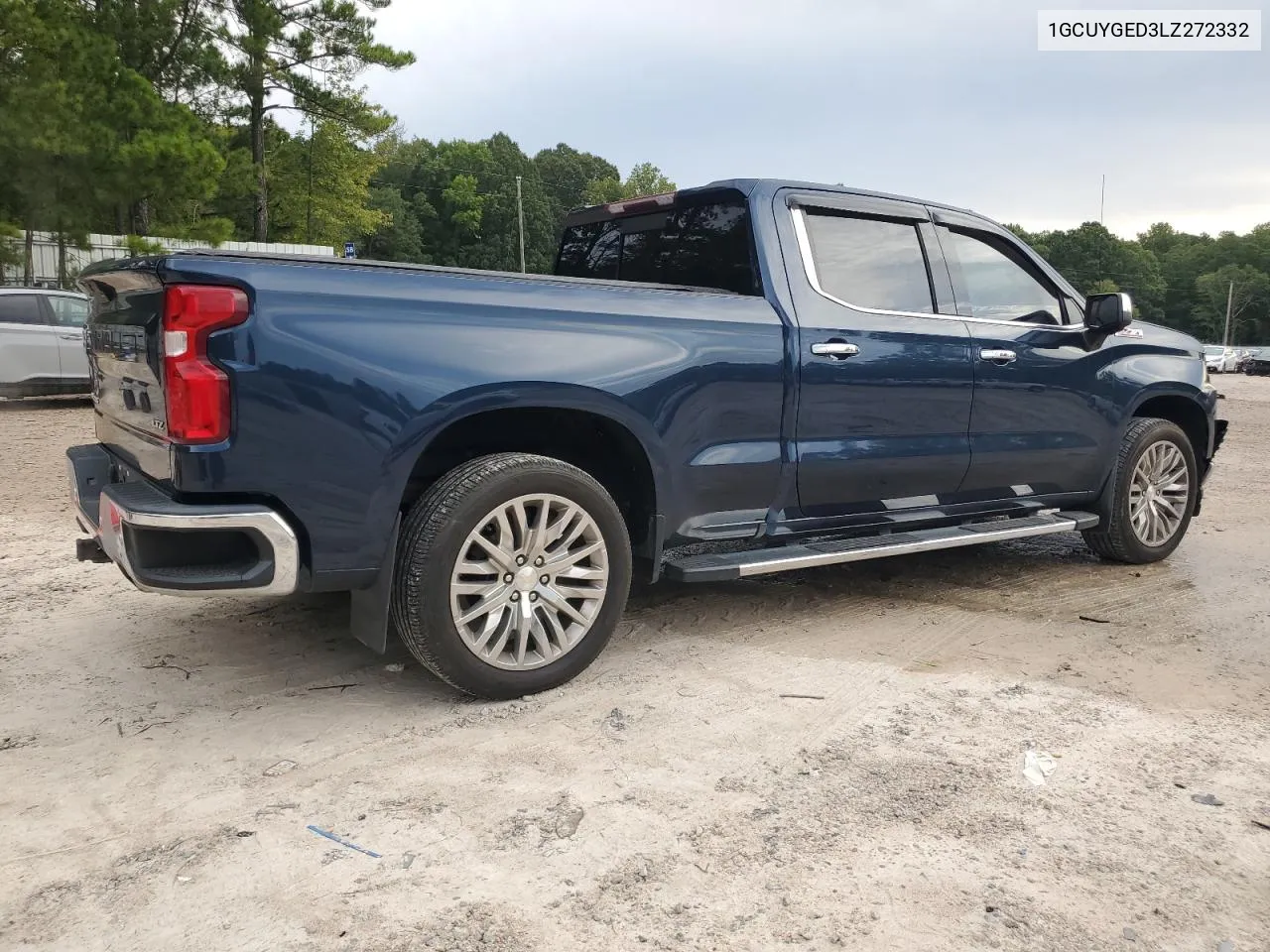 2020 Chevrolet Silverado K1500 Ltz VIN: 1GCUYGED3LZ272332 Lot: 70189934