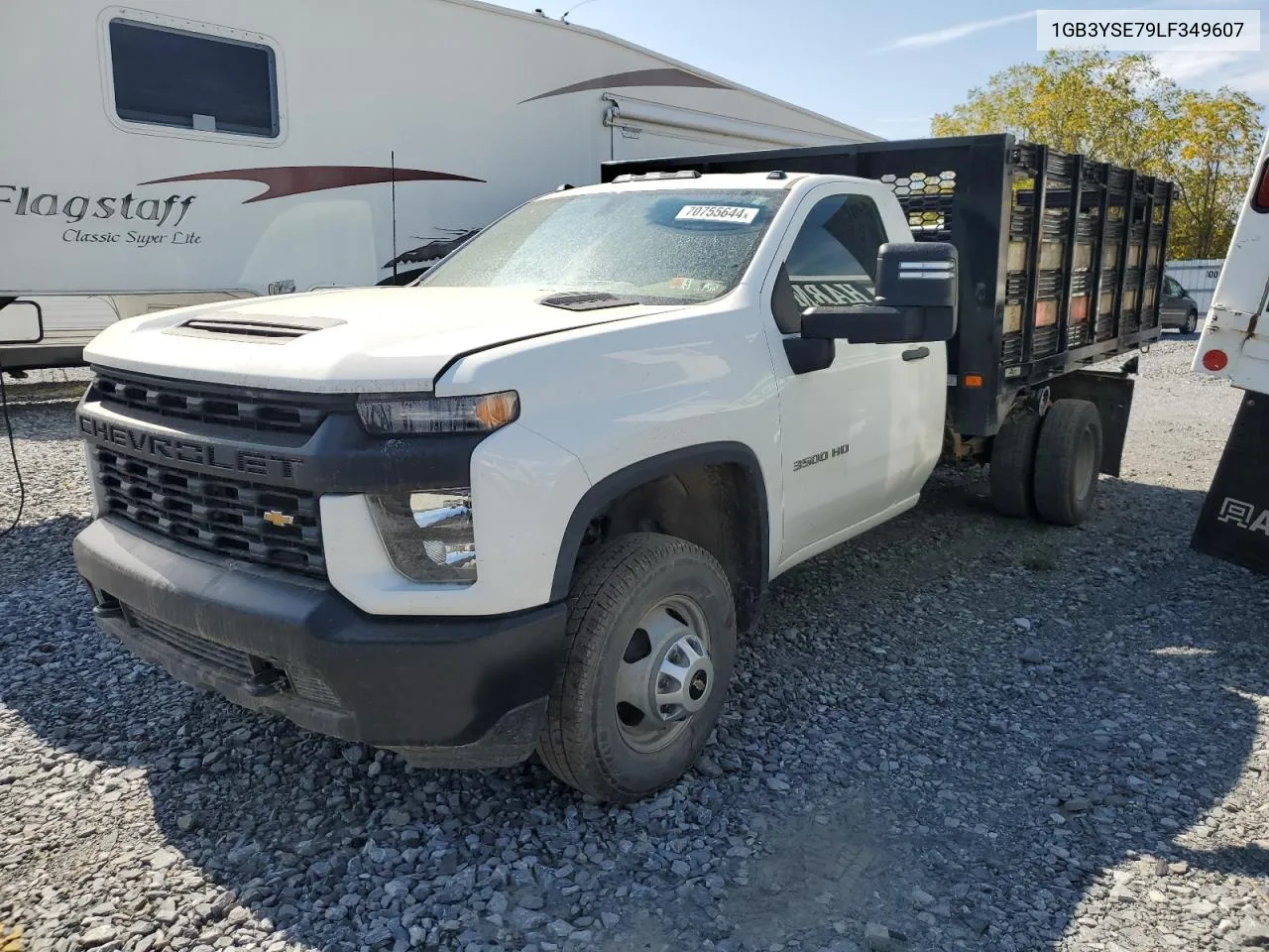 2020 Chevrolet Silverado K3500 VIN: 1GB3YSE79LF349607 Lot: 70755644