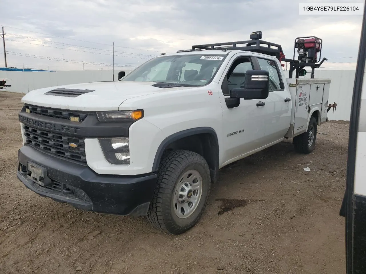 2020 Chevrolet Silverado K3500 VIN: 1GB4YSE79LF226104 Lot: 70887224