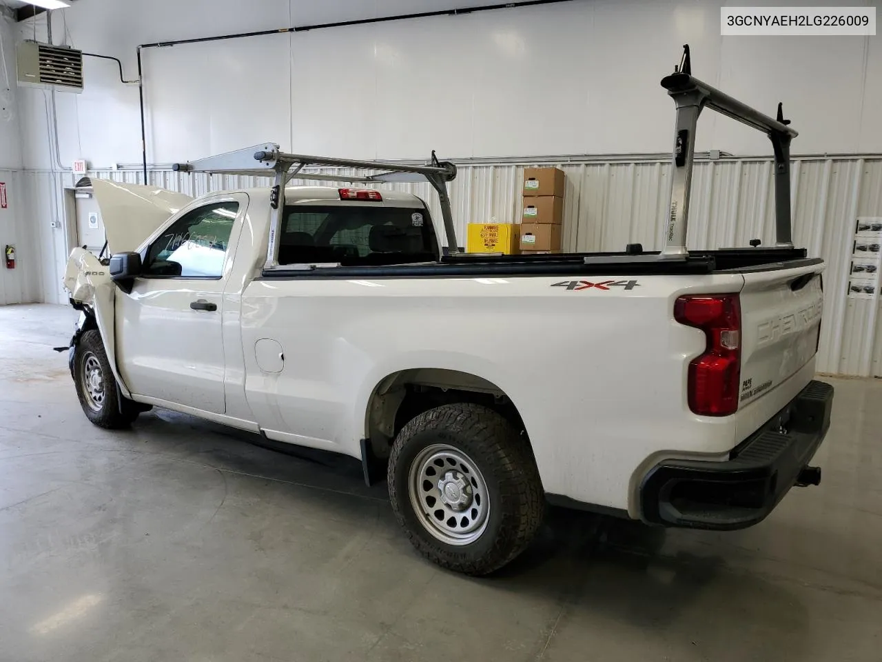 2020 Chevrolet Silverado K1500 VIN: 3GCNYAEH2LG226009 Lot: 71166224