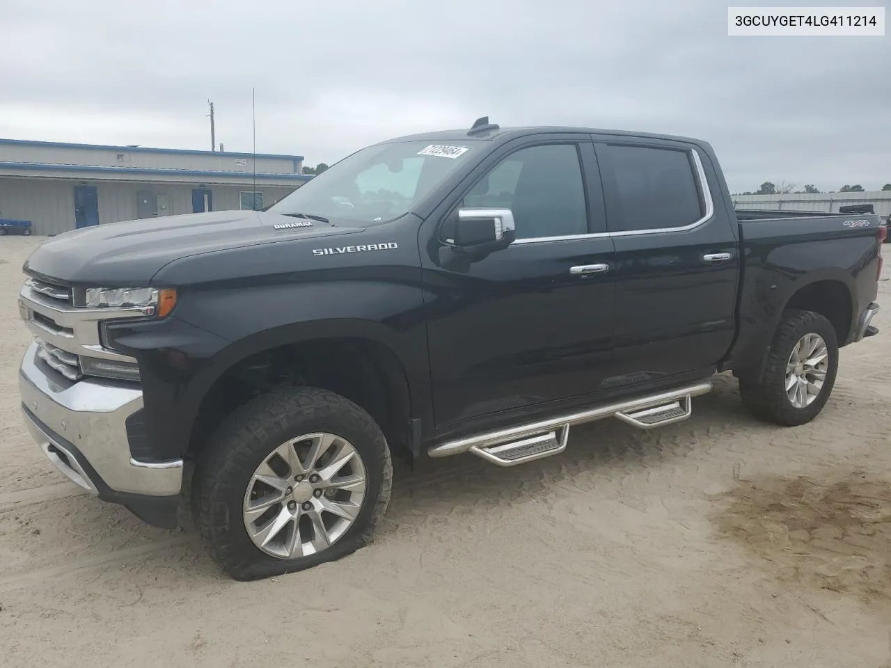 2020 Chevrolet Silverado K1500 Ltz VIN: 3GCUYGET4LG411214 Lot: 71229464