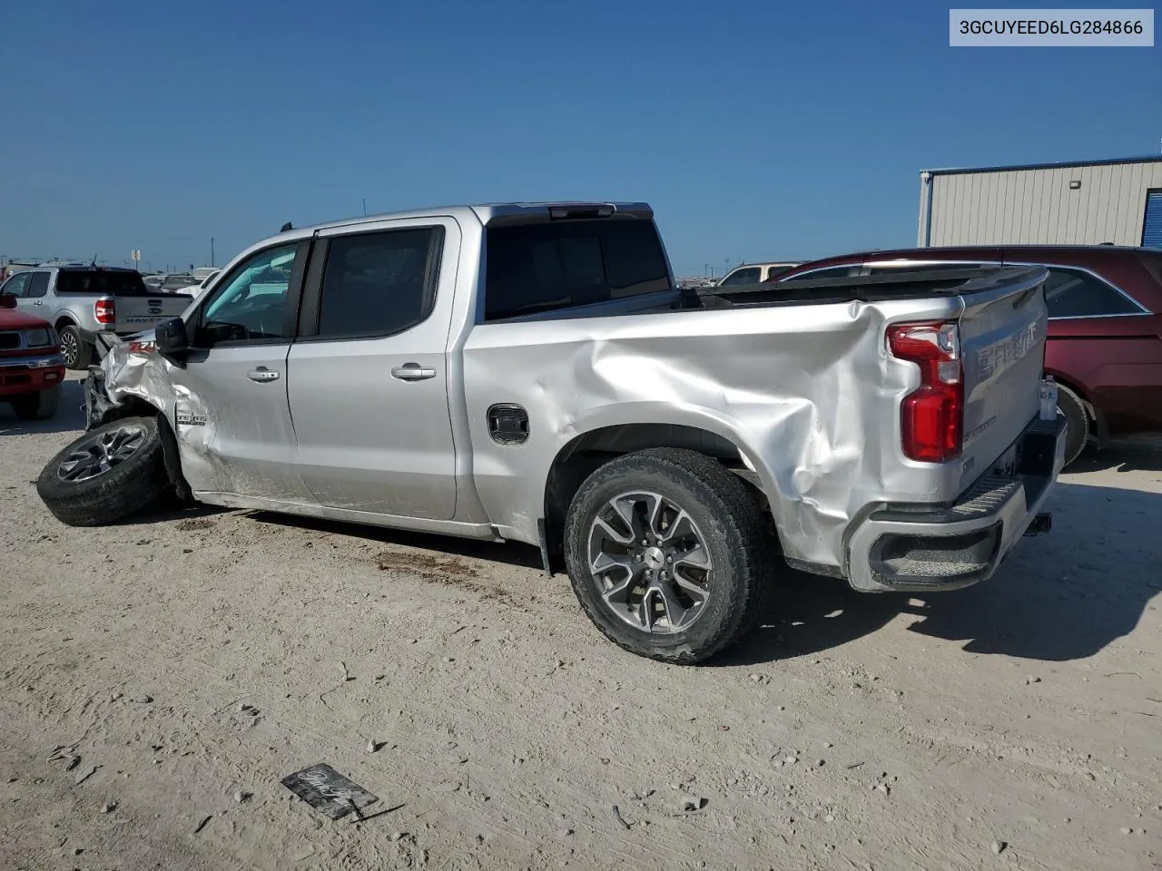 2020 Chevrolet Silverado K1500 Rst VIN: 3GCUYEED6LG284866 Lot: 71287654