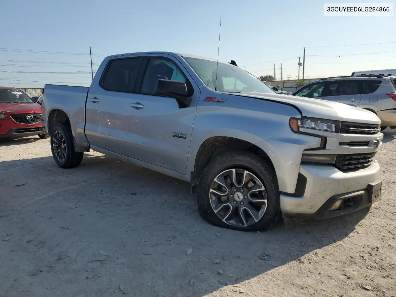 2020 Chevrolet Silverado K1500 Rst VIN: 3GCUYEED6LG284866 Lot: 71287654