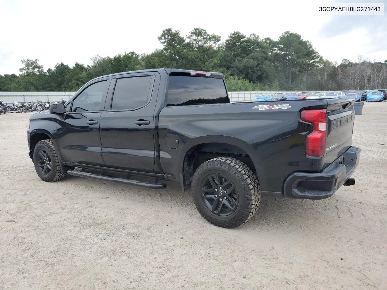 2020 Chevrolet Silverado K1500 VIN: 3GCPYAEH0LG271443 Lot: 71291924