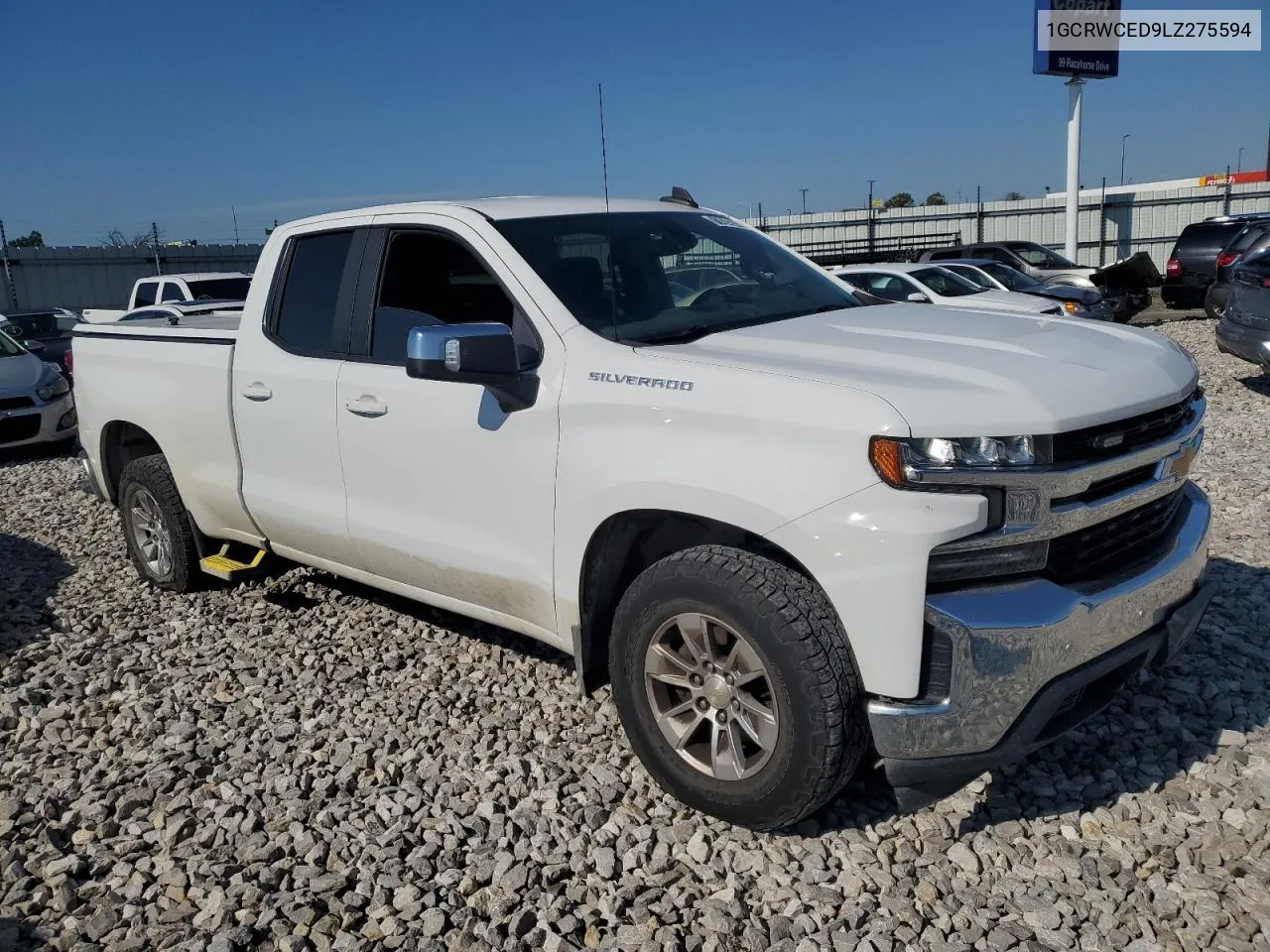 2020 Chevrolet Silverado C1500 Lt VIN: 1GCRWCED9LZ275594 Lot: 71424274