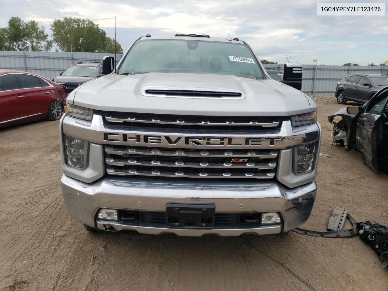 2020 Chevrolet Silverado K2500 Heavy Duty Ltz VIN: 1GC4YPEY7LF123426 Lot: 71753864