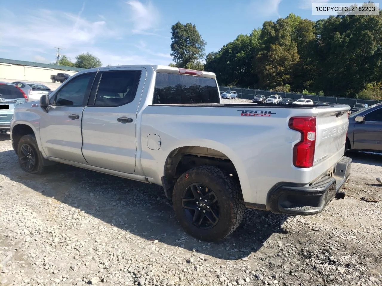 2020 Chevrolet Silverado K1500 Trail Boss Custom VIN: 1GCPYCEF3LZ182203 Lot: 71820834