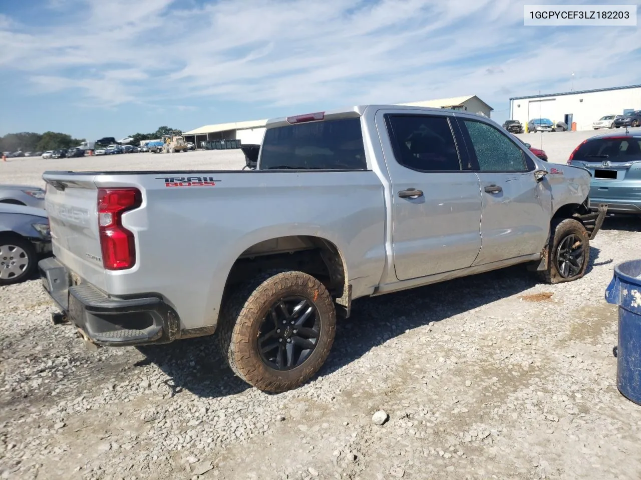 2020 Chevrolet Silverado K1500 Trail Boss Custom VIN: 1GCPYCEF3LZ182203 Lot: 71820834