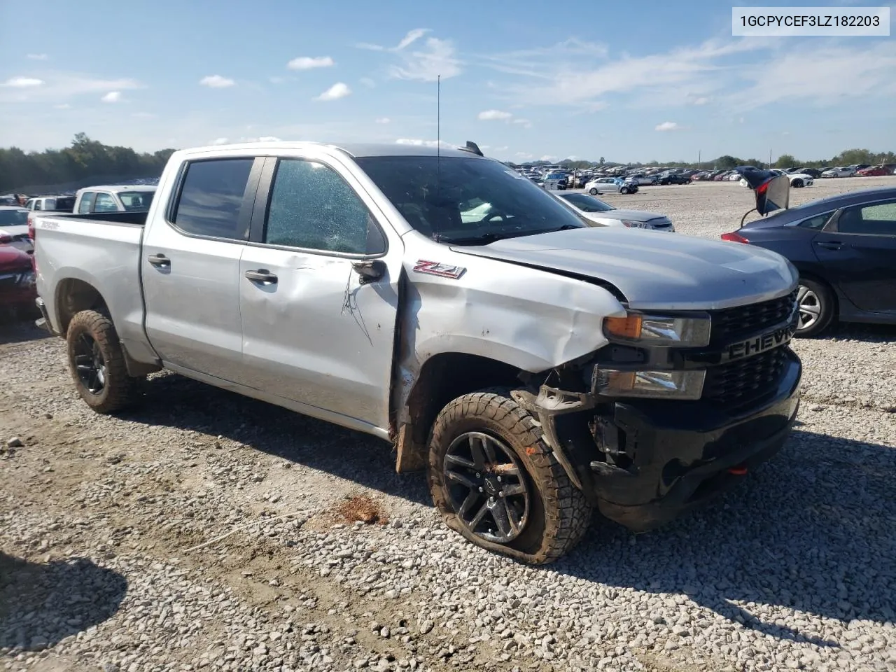 2020 Chevrolet Silverado K1500 Trail Boss Custom VIN: 1GCPYCEF3LZ182203 Lot: 71820834