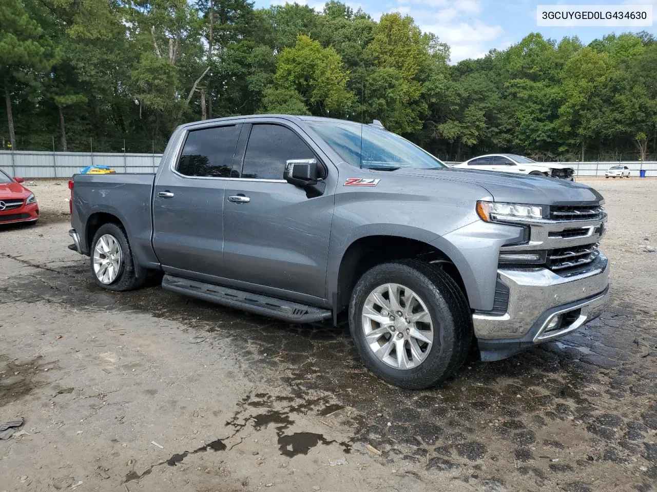 2020 Chevrolet Silverado K1500 Ltz VIN: 3GCUYGED0LG434630 Lot: 71844924