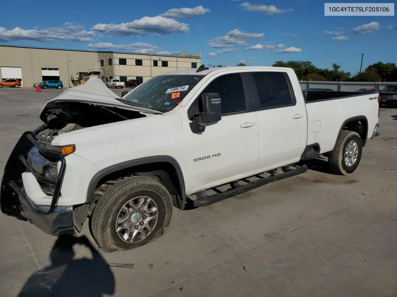 2020 Chevrolet Silverado K3500 Lt VIN: 1GC4YTE75LF205106 Lot: 71896734