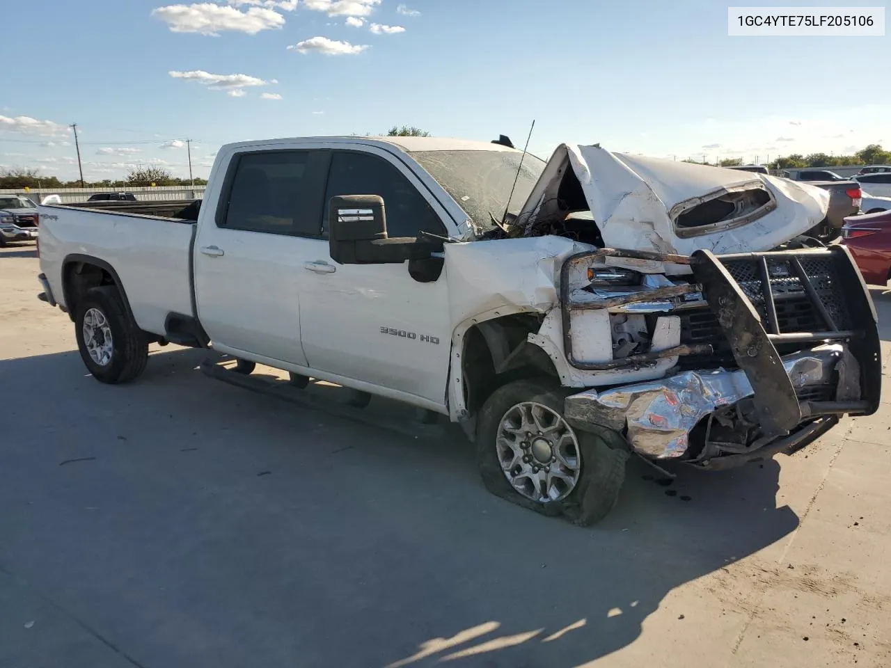 2020 Chevrolet Silverado K3500 Lt VIN: 1GC4YTE75LF205106 Lot: 71896734