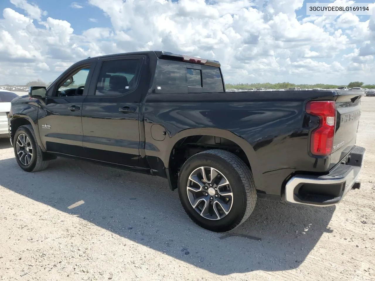 2020 Chevrolet Silverado K1500 Lt VIN: 3GCUYDED8LG169194 Lot: 72145654