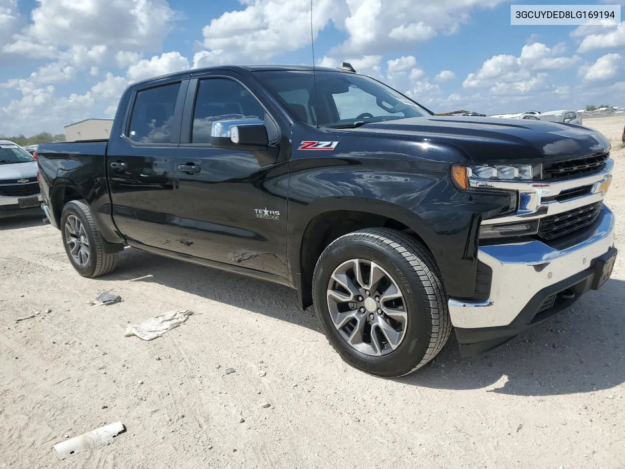 2020 Chevrolet Silverado K1500 Lt VIN: 3GCUYDED8LG169194 Lot: 72145654