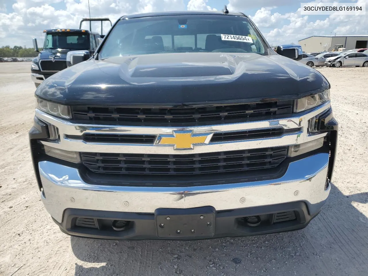 2020 Chevrolet Silverado K1500 Lt VIN: 3GCUYDED8LG169194 Lot: 72145654