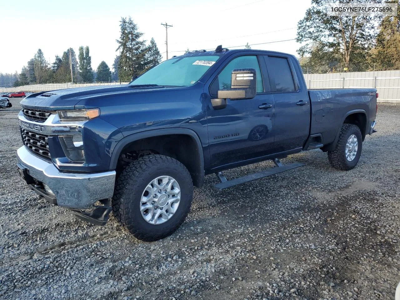 2020 Chevrolet Silverado K2500 Heavy Duty Lt VIN: 1GC5YNE76LF275696 Lot: 72170394