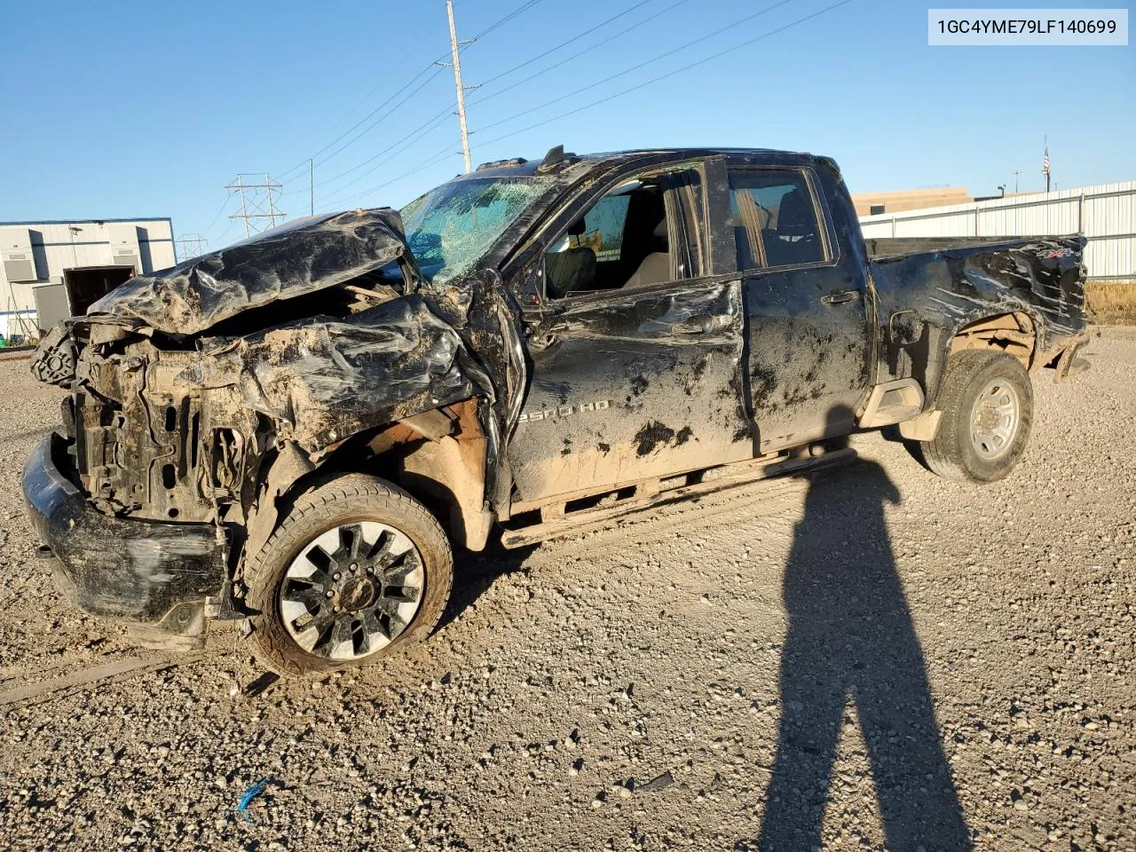 2020 Chevrolet Silverado K2500 Custom VIN: 1GC4YME79LF140699 Lot: 72231704