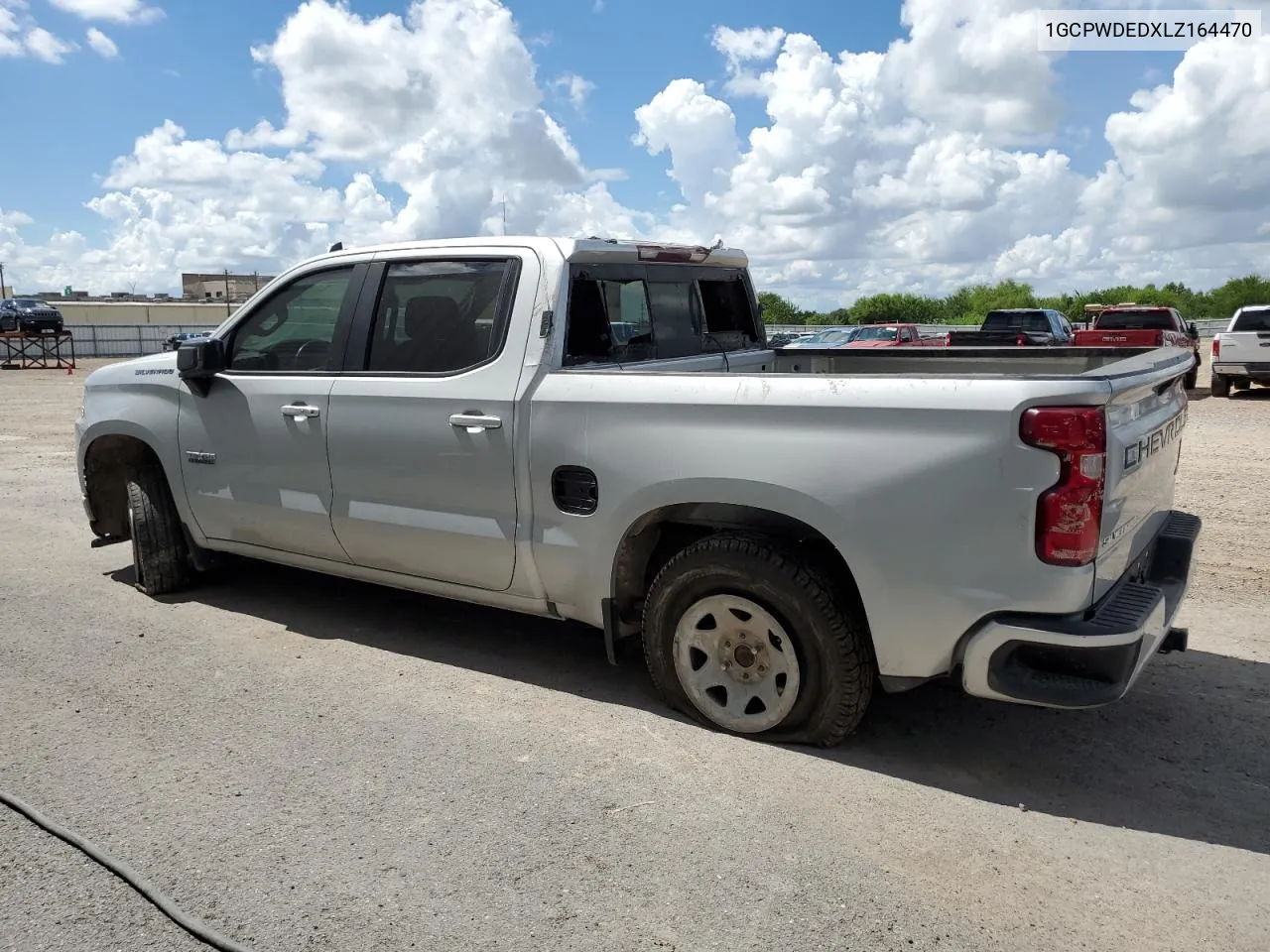 2020 Chevrolet Silverado C1500 Rst VIN: 1GCPWDEDXLZ164470 Lot: 72266334