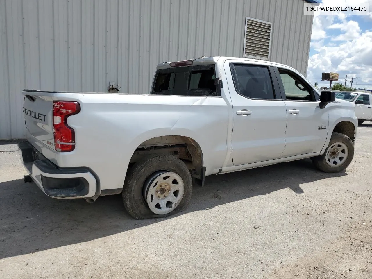 2020 Chevrolet Silverado C1500 Rst VIN: 1GCPWDEDXLZ164470 Lot: 72266334